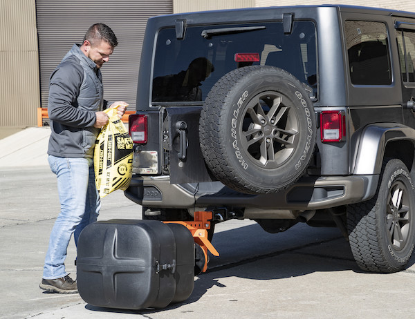 SaltDogg Tailgate Spreaders 4.4 Cubic Feet | Gravity Feed, Manual Open/Close