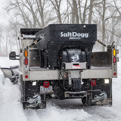 SaltDogg Pro Series Poly Spreaders | Bed Mounted, Auger Driven