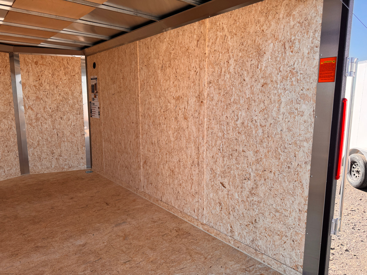 Look Trailers 2026 ST DLX 84"X14' N-Nose Cargo Trailer | Tandem Axle Axle 7K, 7' Tall, Rear Ramp Door