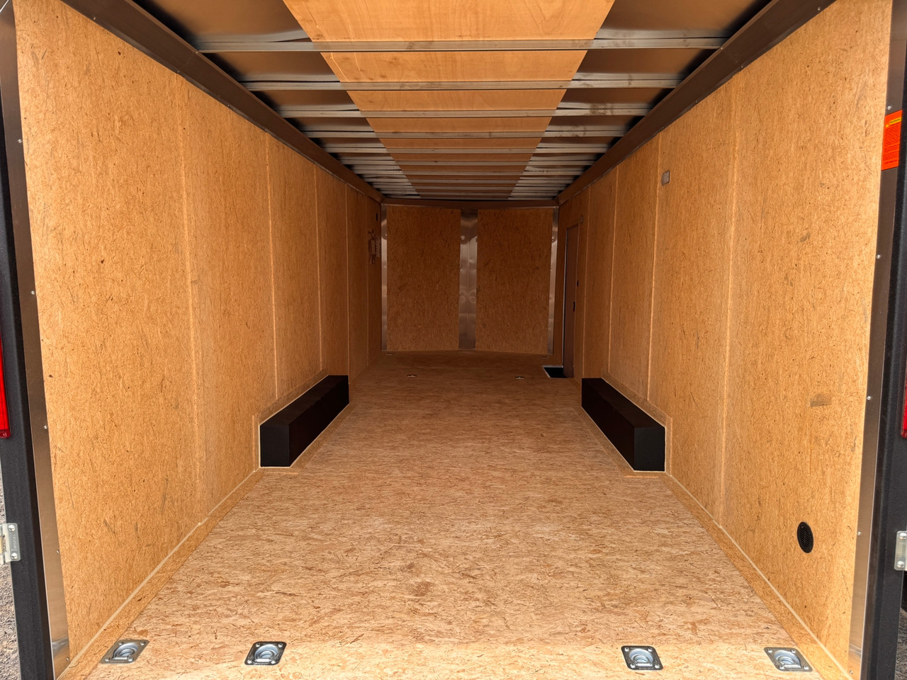 Look Trailers 2026 ST DLX 102"X24' N-Nose Cargo Trailer | Tandem Axle Axle 9.9K, Rear Ramp Door, 7' Tall, 4 Drings