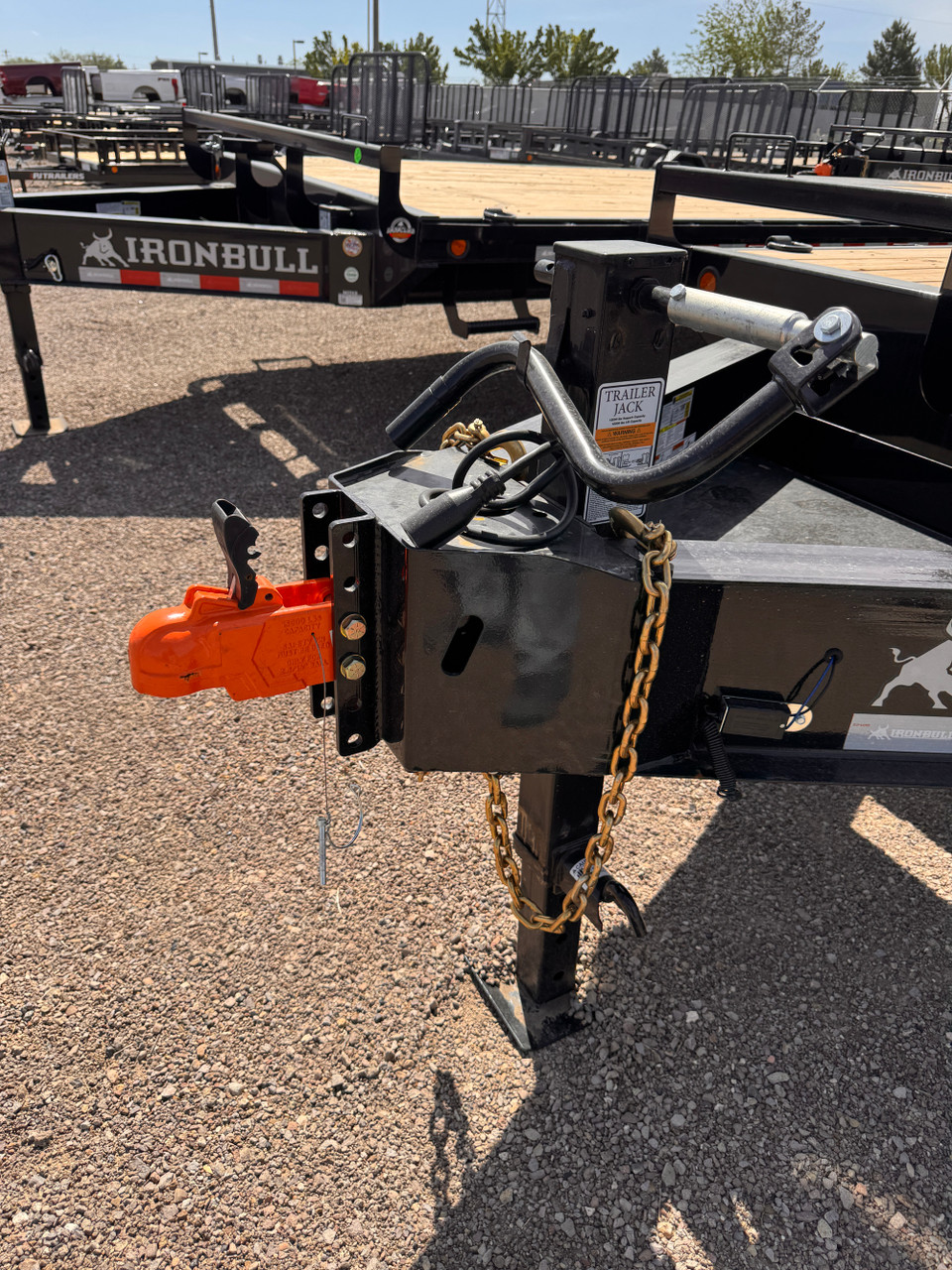Norstar / Iron Bull Trailers 2026 FDP 102"X20' Deckover Flatbed Trailer | Tandem Axle Axle 14K