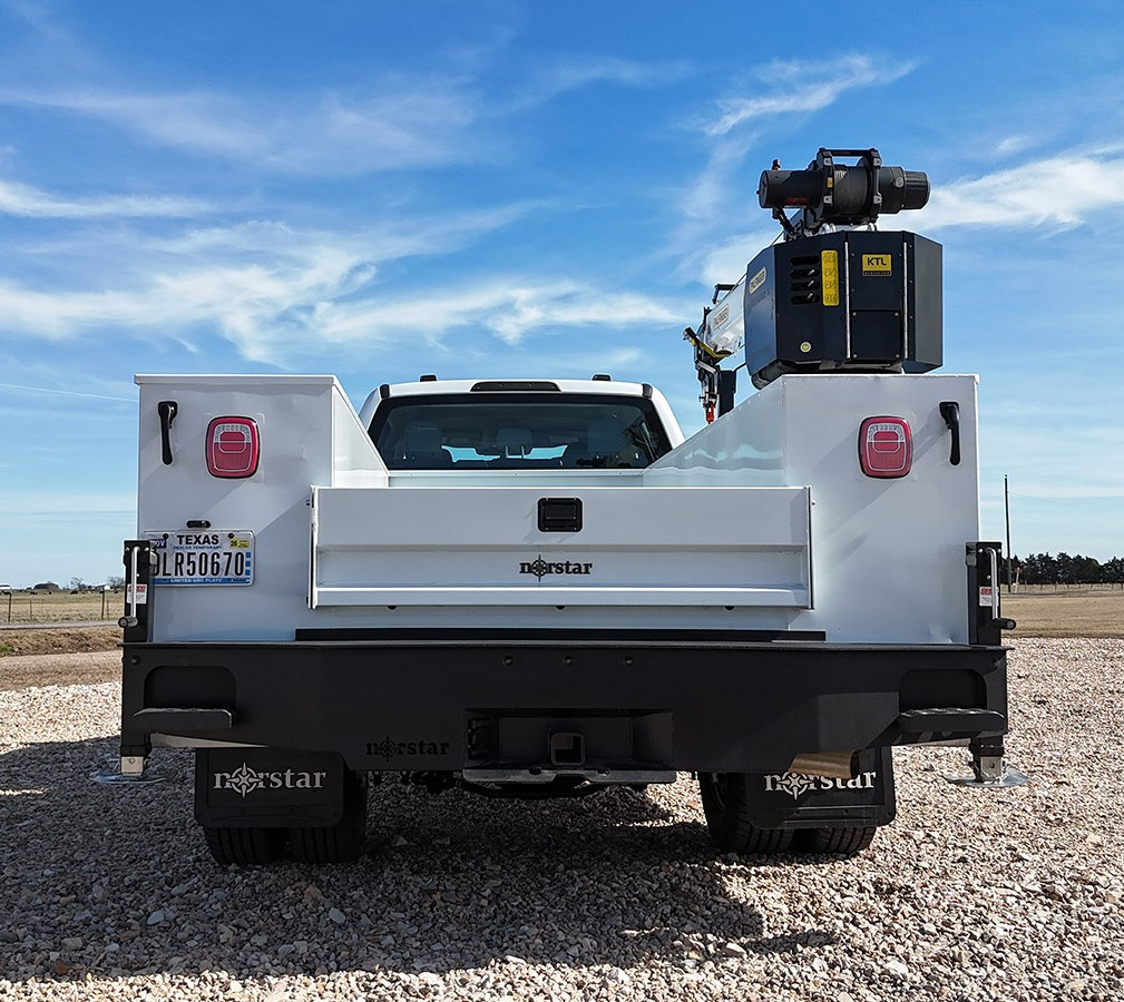 Norstar CB Crane Service Bed | Multiple Bed Sizes