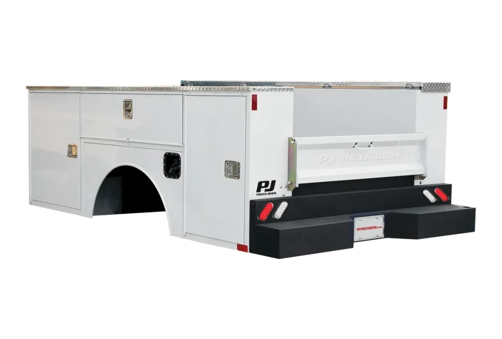 PJ Trailers GUA Aluminum Service Body | Multiple Bed Sizes