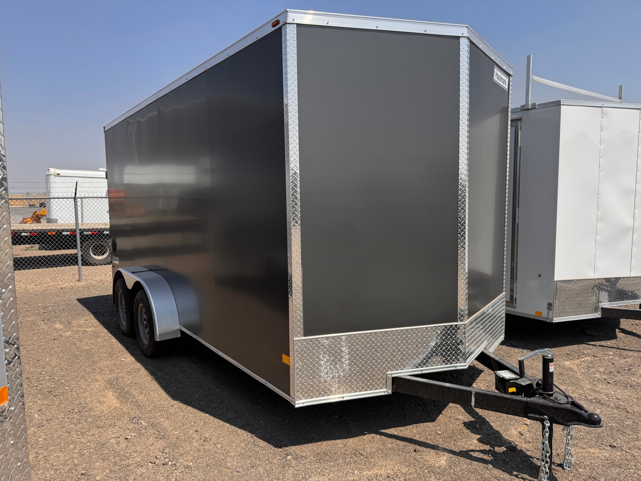 Haulmark Trailers 2026 PASSPORT 84"x16' V-NOSE CARGO TRAILER | Tandem Axle Axle | PASSPORT 7X16 TA VNOSE CARGO, 7' TALL, RAMP