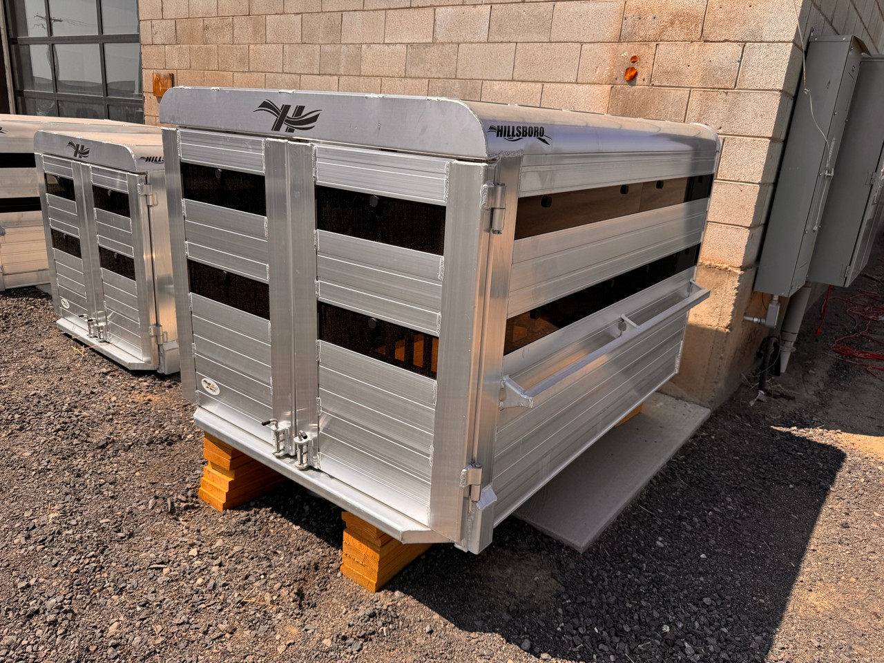 Hillsboro Trailers 2026 44"X5' Stock Box | Plexiglass Installed, (67000-001)