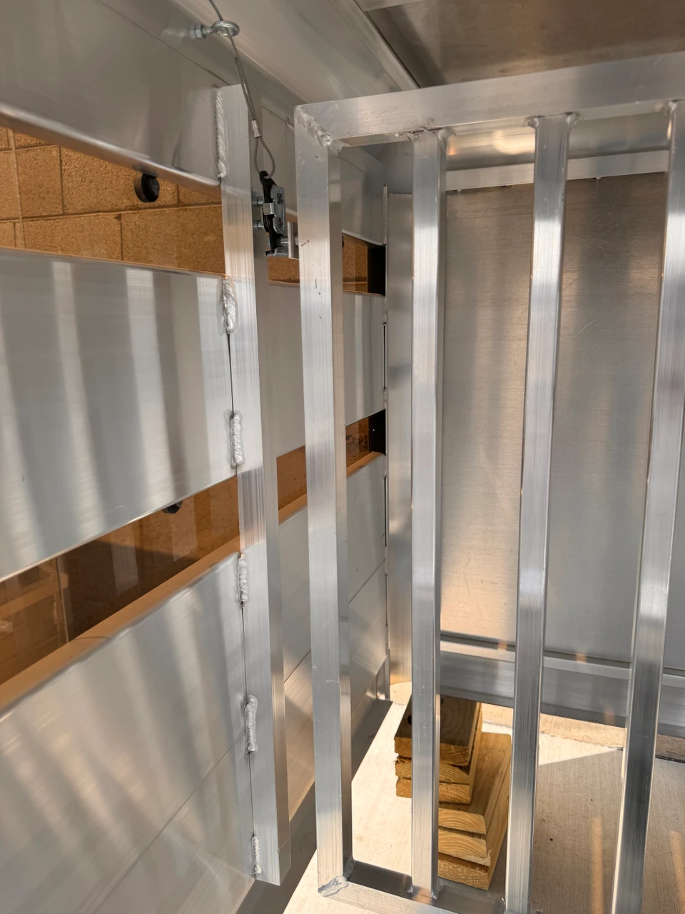 Hillsboro Trailers 2026 44"X5' Stock Box | Plexiglass Installed, (67000-001)