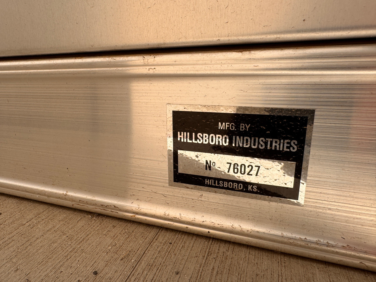Hillsboro Trailers 2026 44"X5' Stock Box | Plexiglass Installed, (67000-001)
