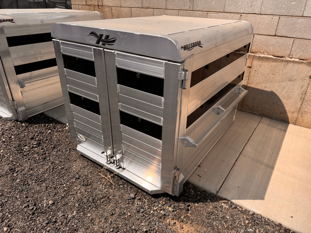 Hillsboro Trailers 2026 44"X5' Stock Box | Plexiglass Installed, (67000-001)
