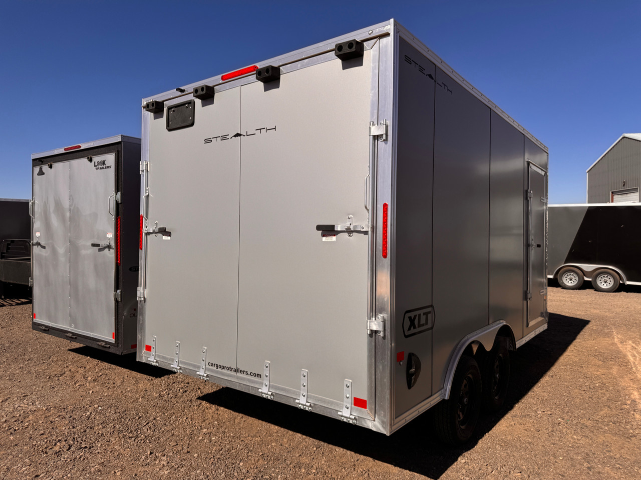 Alcom Trailers 2026 STEALTH 102"X14' | XLT Package, Polycore Siding