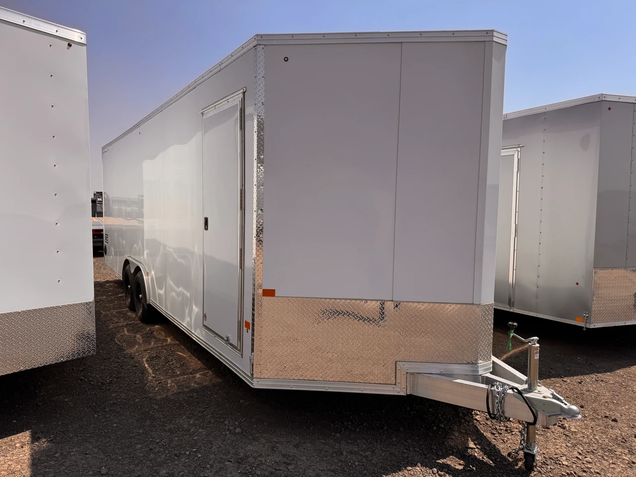 Alcom Trailers 2026 STEALTH 102"X4' V-Nose Cargo Trailer | Tandem Axle Axle 9.99K, XLT Package