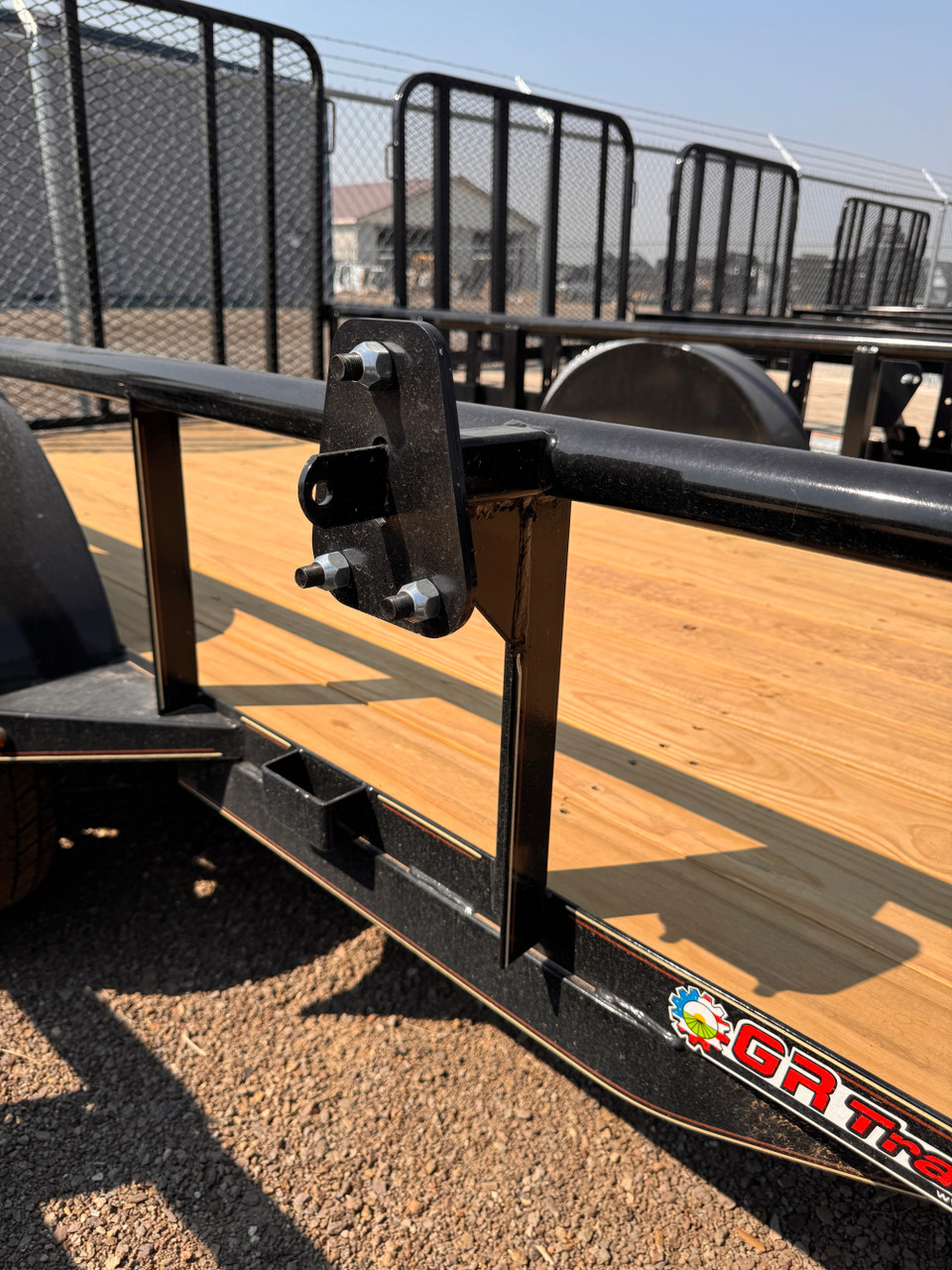 GR Trailers 2026 72"X12' Utility Trailer | Single Axle Axle 2.99K, Pipetop Rail, Spring Assisted Rear Rampgate