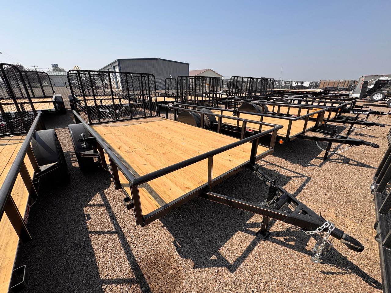 GR Trailers 2026 82"X12' Utility Trailer | Single Axle Axle 2.99K, Pipetop Rail, Spring Assisted Rear Rampgate