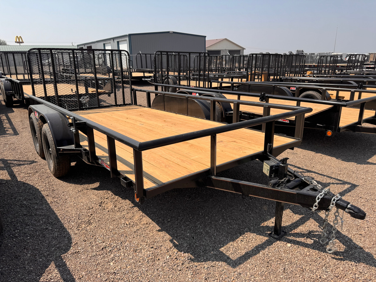 GR Trailers 2026 82"X12' Utility Trailer | Tandem Axle Axle, Pipetop Rail, Spring Assisted Rear Rampgate