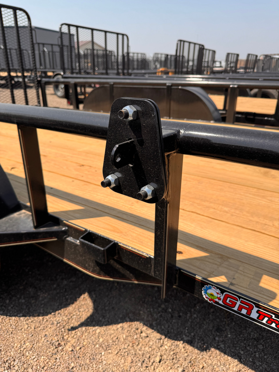 GR Trailers 2026 82"X12' Utility Trailer | Tandem Axle Axle, Pipetop Rail, Spring Assisted Rear Rampgate