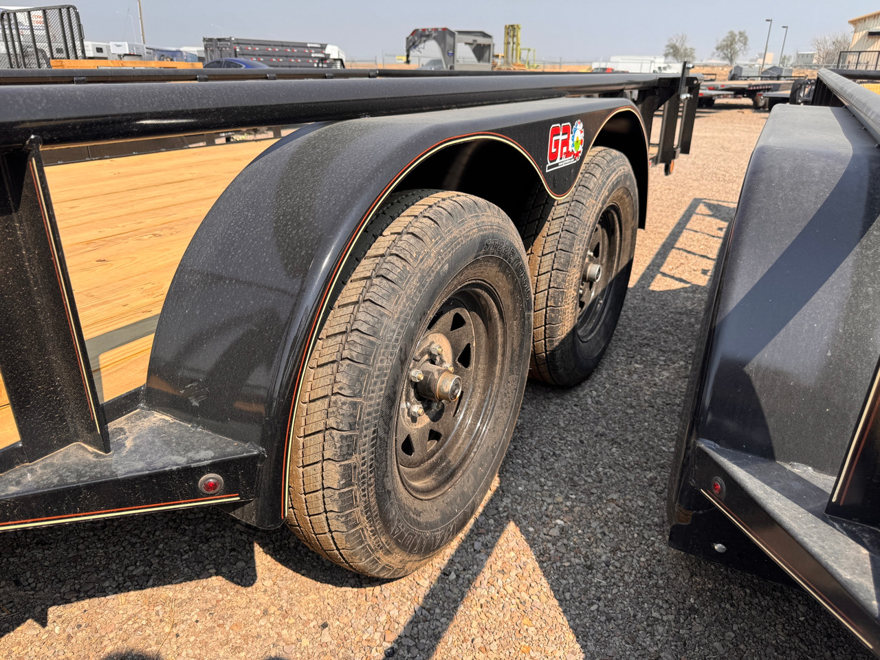 GR Trailers 2026 82"X12' Utility Trailer | Tandem Axle Axle, Pipetop Rail, Spring Assisted Rear Rampgate
