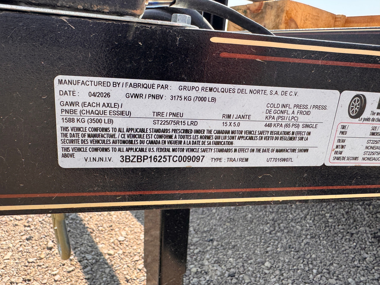 GR Trailers 2026 82"X16' Utility Trailer | Tandem Axle Axle, Pipetop Rail, Spring Assisted Rear Rampgate