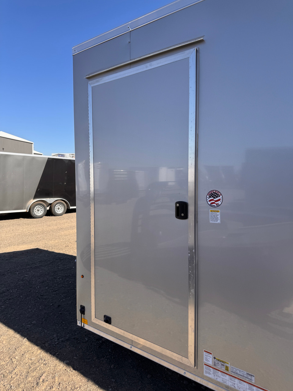 Look Trailers 2026 ST DLX 84"X14' V-Nose Cargo Trailer | 7K, 7' Tall, Rear Ramp Door