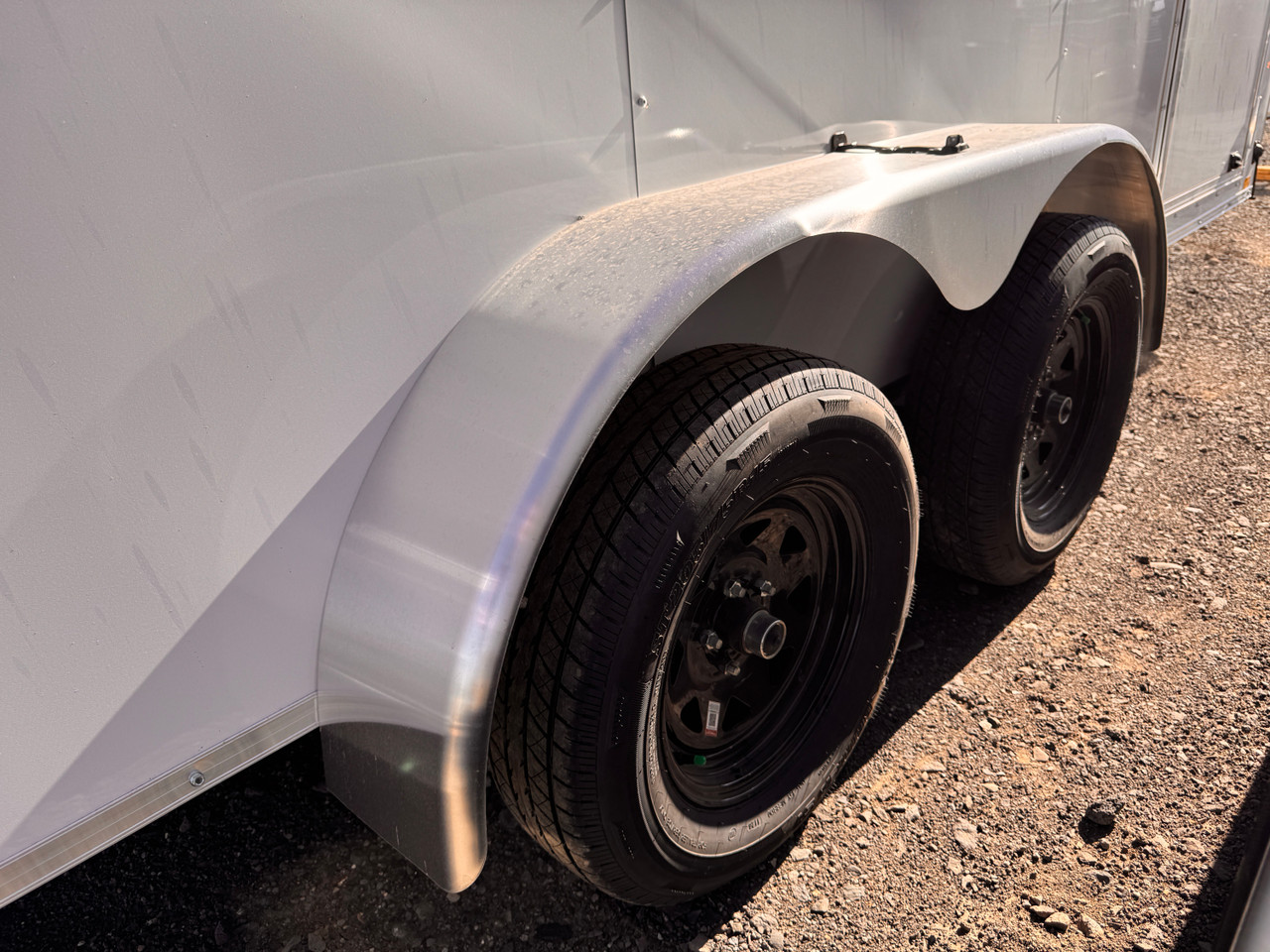 Look Trailers 2026 ST DLX 84"X14' V-Nose Cargo Trailer | 7K, 7' Tall, Rear Ramp Door