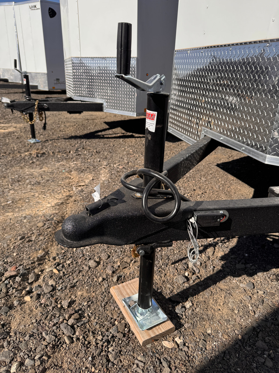 Look Trailers 2026 ST DLX 84"X14' V-Nose Cargo Trailer | 7K, 7' Tall, Rear Ramp Door