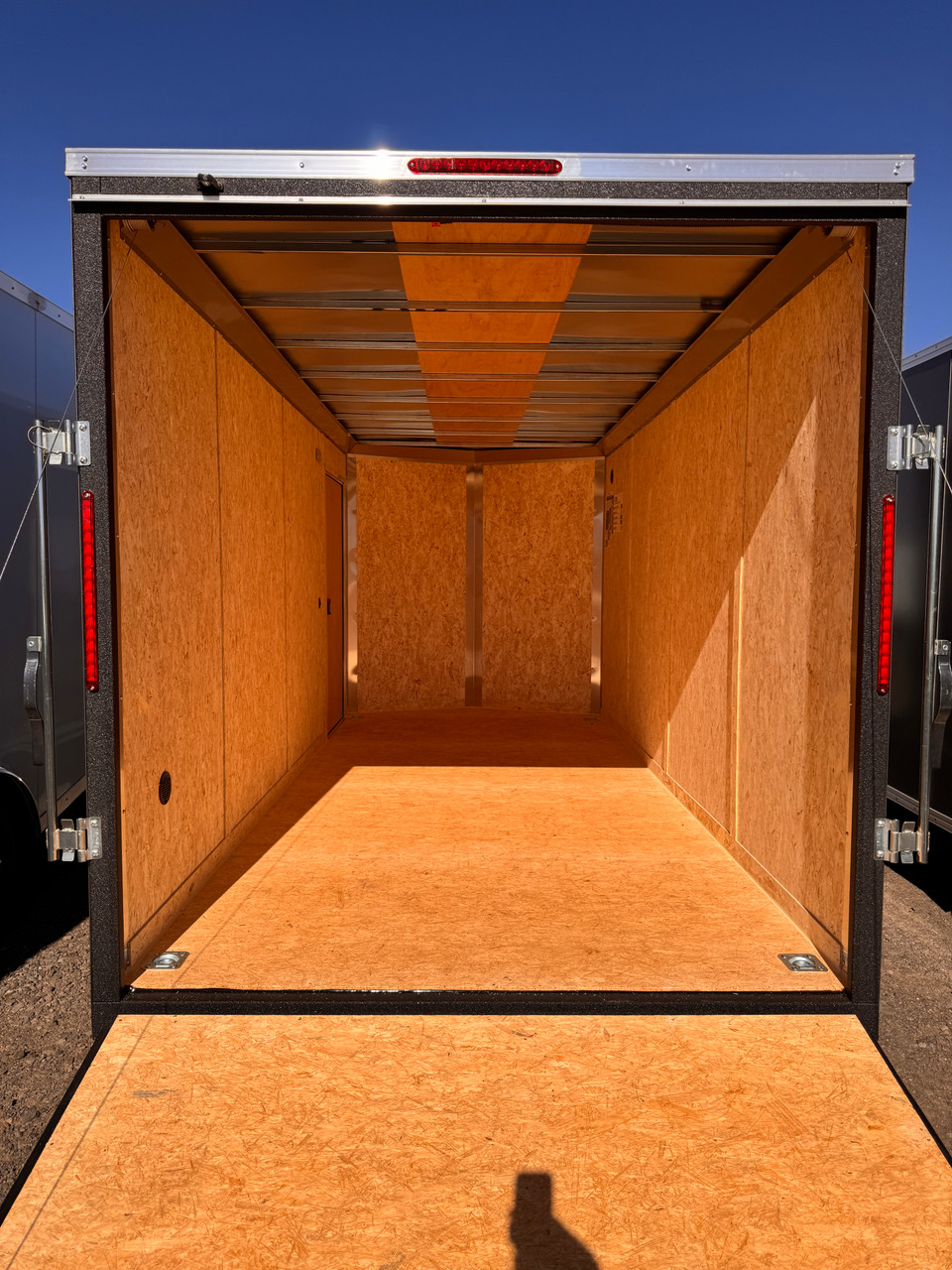 Look Trailers 2026 ST DLX 84"X16' V-Nose Cargo Trailer | 7K, 7' Tall, Rear Ramp Door