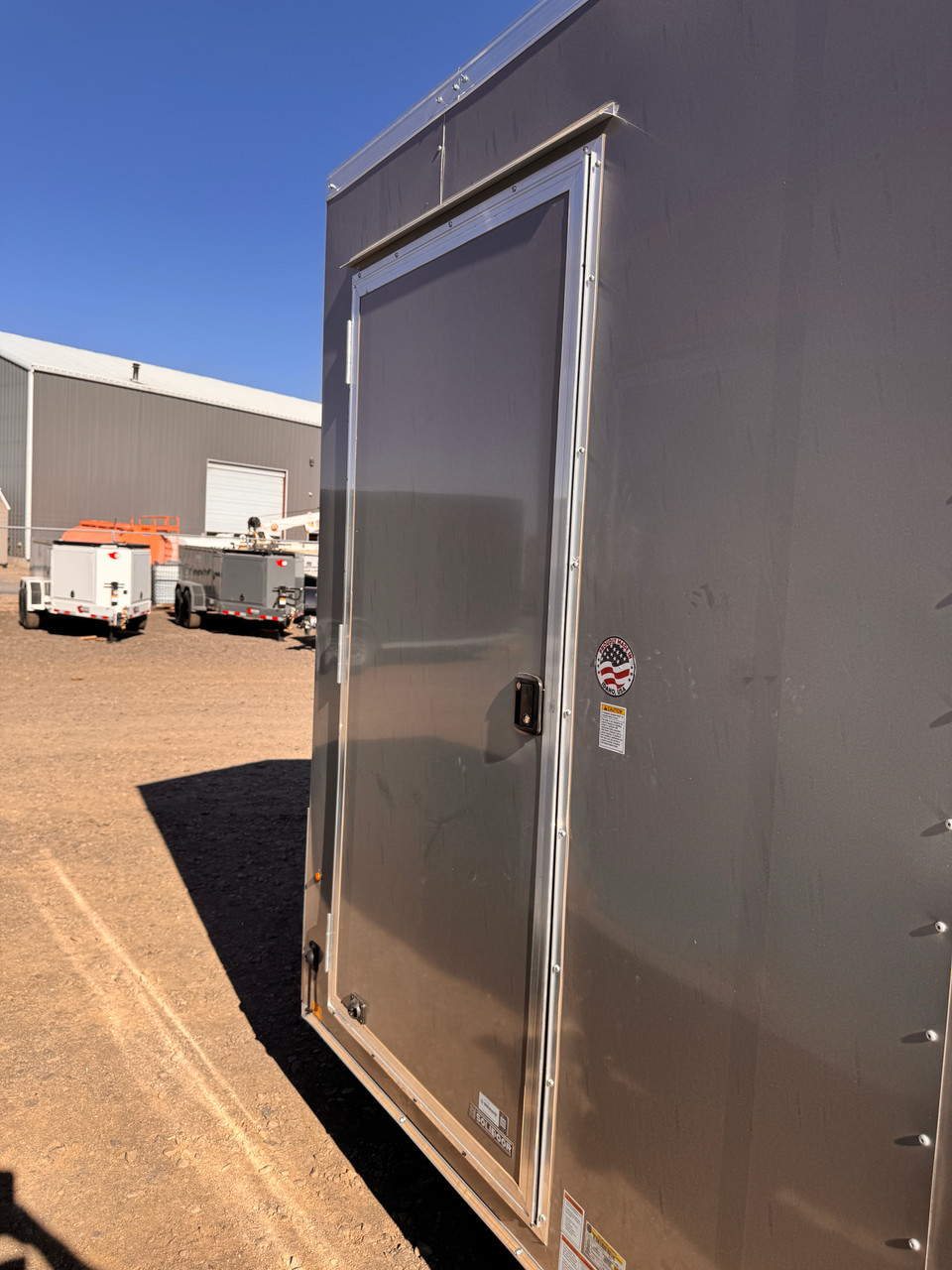 Look Trailers 2026 ST DLX 84"X16' V-Nose Cargo Trailer | 7K, 7' Tall, Rear Ramp Door