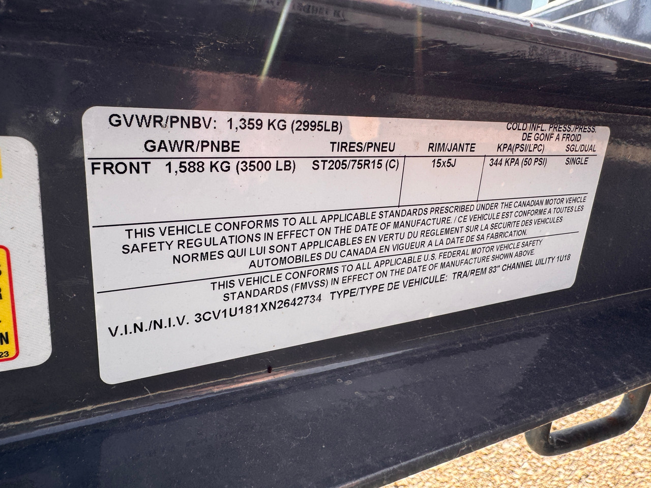 P.J. Trailers 2022 U8 83"X14' Utility Trailer | Single Axle Axle