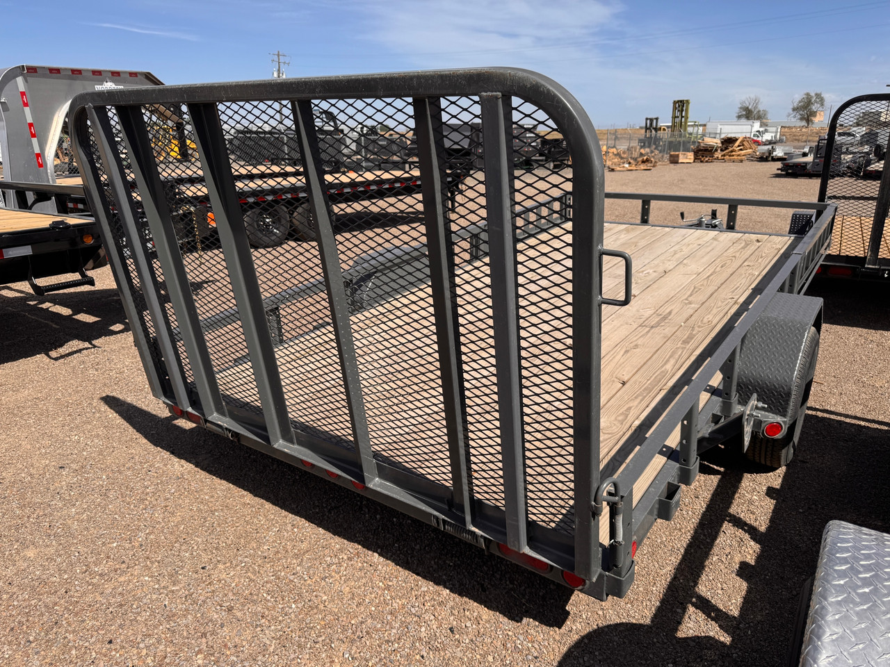 P.J. Trailers 2022 U8 83"X14' Utility Trailer | Single Axle Axle