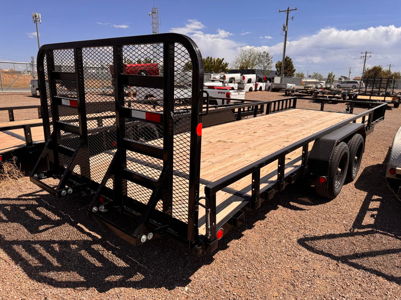 P.J. Trailers 2024 83"X22' Utility Trailer | Tandem Axle Axle