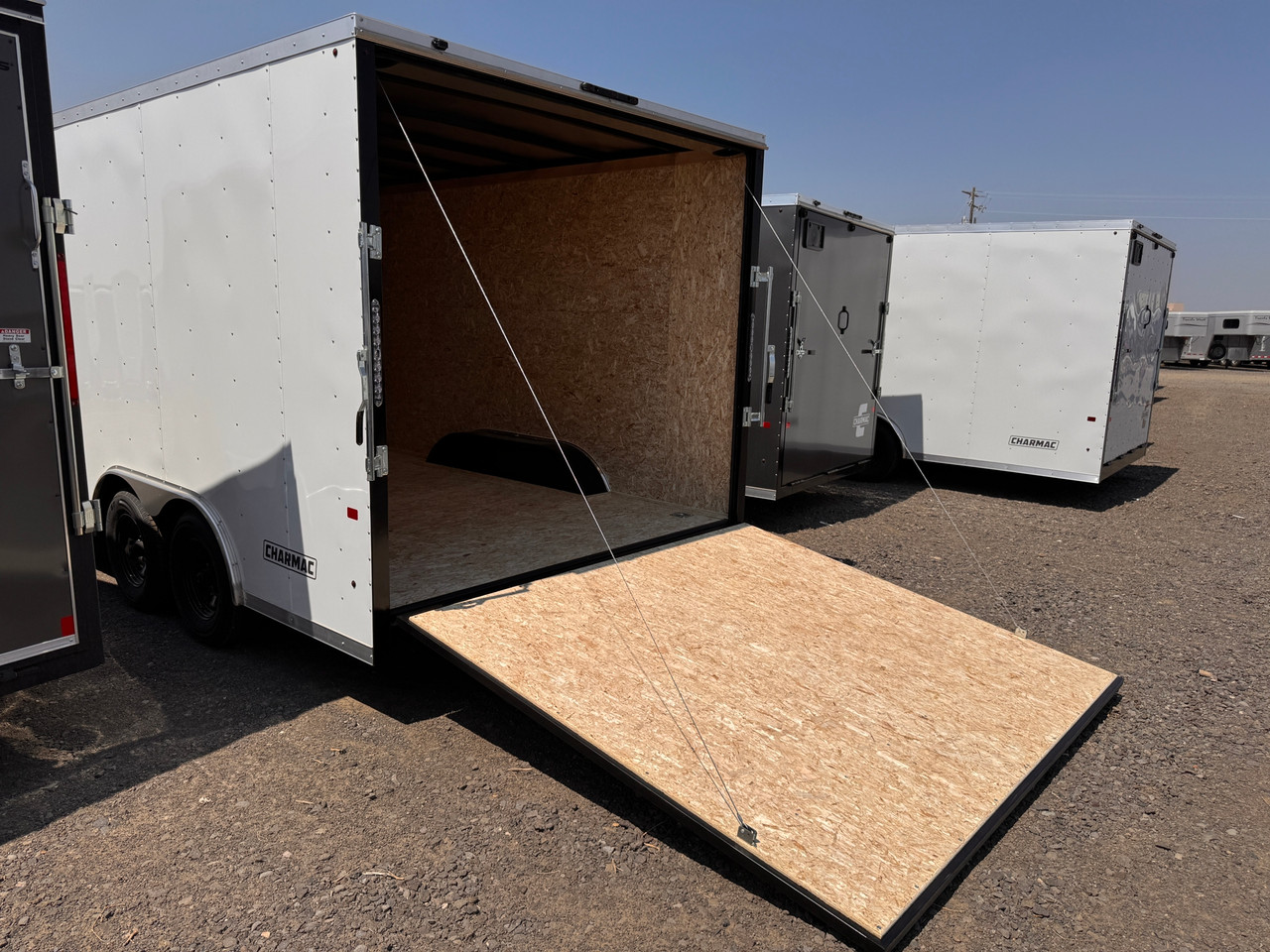 Charmac Trailers 2027 ATLAS 100"X11' V-Nose Cargo Trailer | Tandem Axle Axle 9.99K