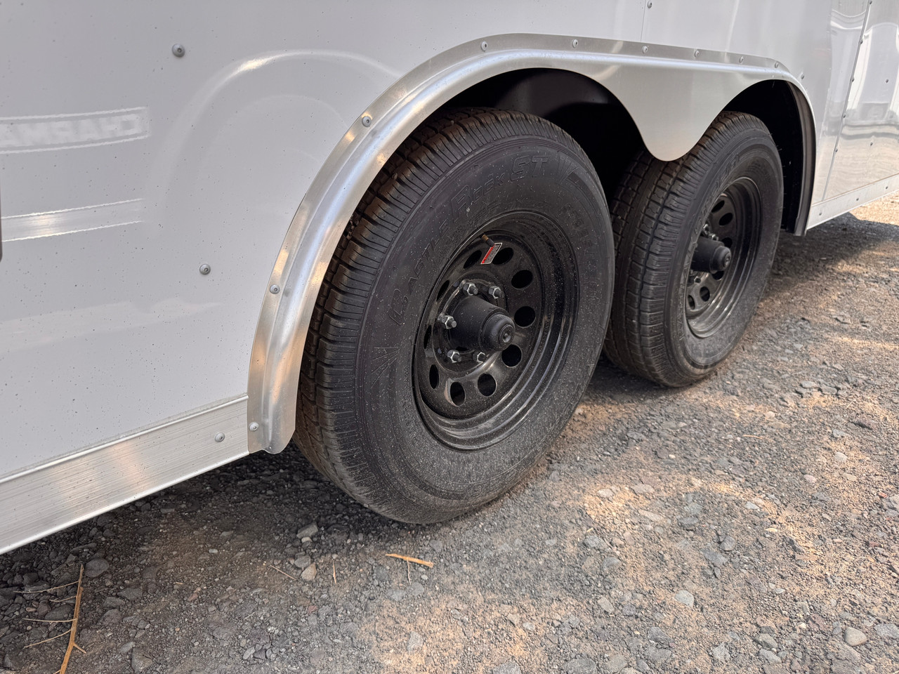 Charmac Trailers 2027 ATLAS 100"X11' V-Nose Cargo Trailer | Tandem Axle Axle 9.99K