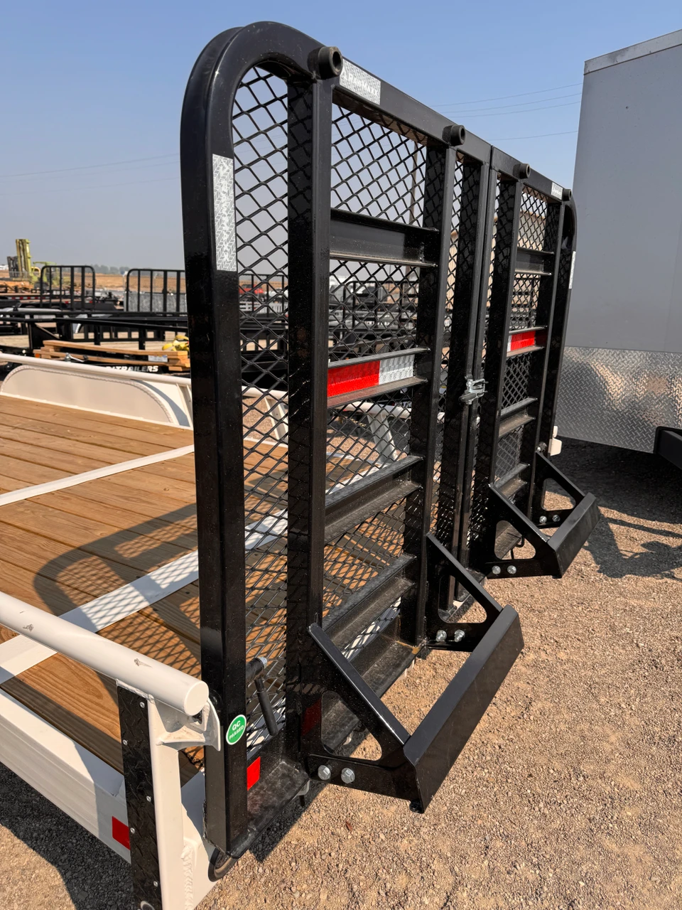Raw Maxx Trailers 2026 UTX 83"X24' Utility Trailer | Tandem Axle 10K, Dovetail, HD Split Ramp Gate, Spare Tire Mount