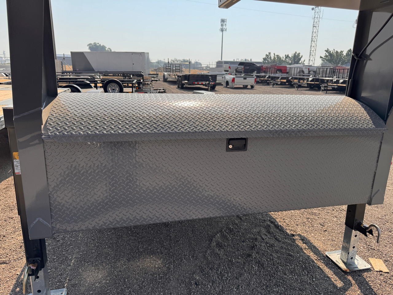 Diamond C Trailers 2026 HDT210 24' Tilt Trailer | Tandem Axle Axle 23K, Engineered I-Beam, Dual Jacks, Full Width Storage, Steel Diamond Plate Fenders, Spare Tire Mount