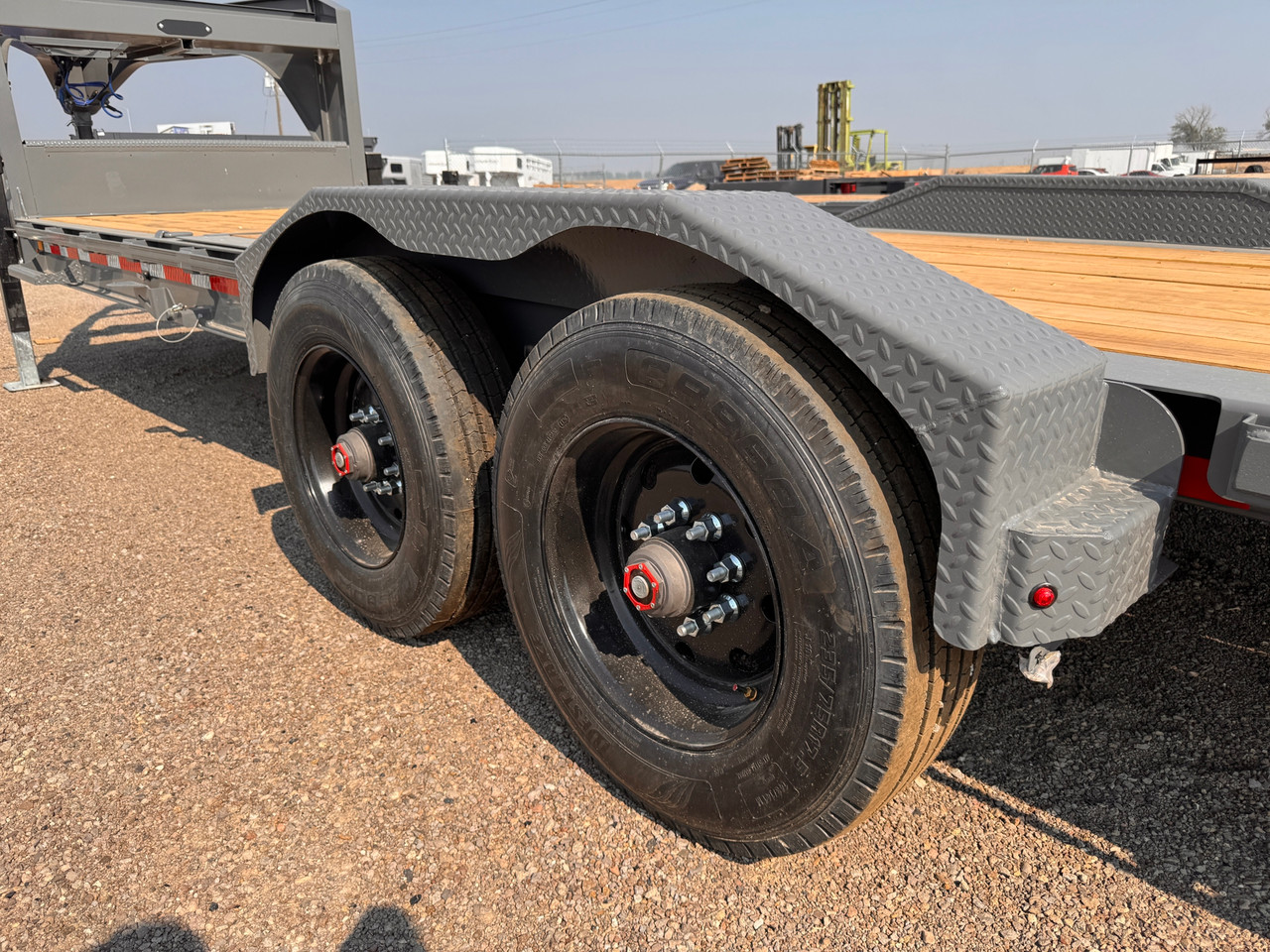 Diamond C Trailers 2026 HDT210 24' Tilt Trailer | Tandem Axle Axle 23K, Engineered I-Beam, Dual Jacks, Full Width Storage, Steel Diamond Plate Fenders, Spare Tire Mount