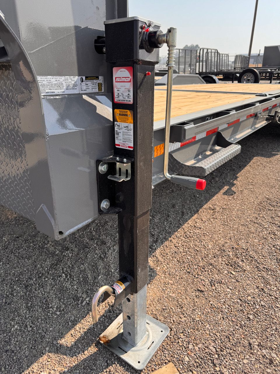 Diamond C Trailers 2026 HDT210 24' Tilt Trailer | Tandem Axle Axle 23K, Engineered I-Beam, Dual Jacks, Full Width Storage, Steel Diamond Plate Fenders, Spare Tire Mount