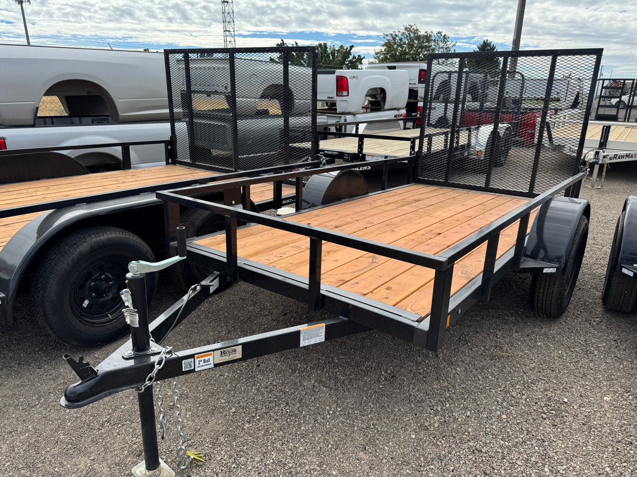 Built Trailers 2026 60"X10' Utility Trailer | Single Axle, Ramp Gate