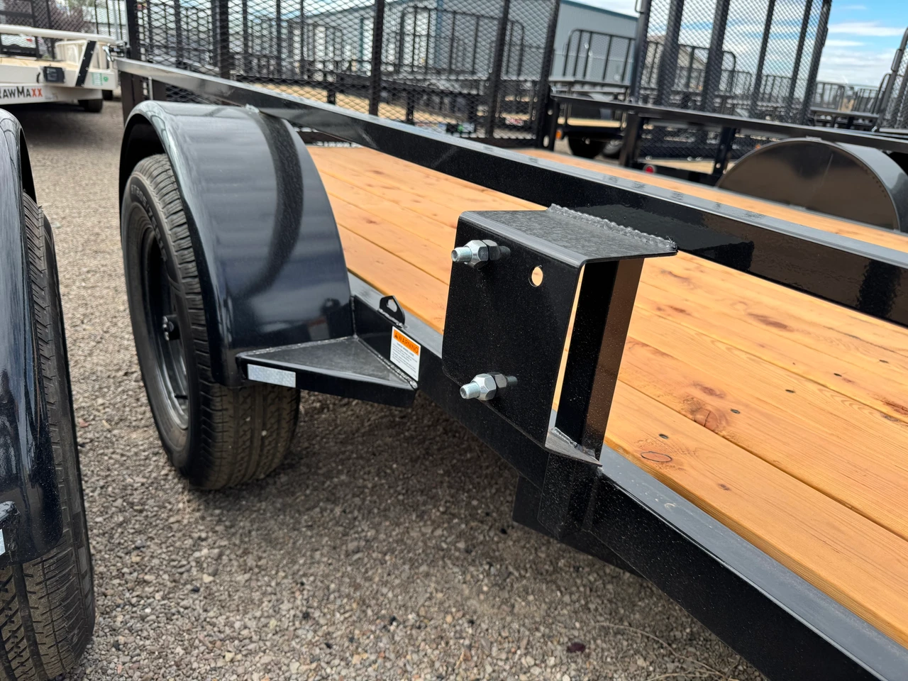 Built Trailers 2026 712' Utility Trailer | Single Axle, Ramp Gate