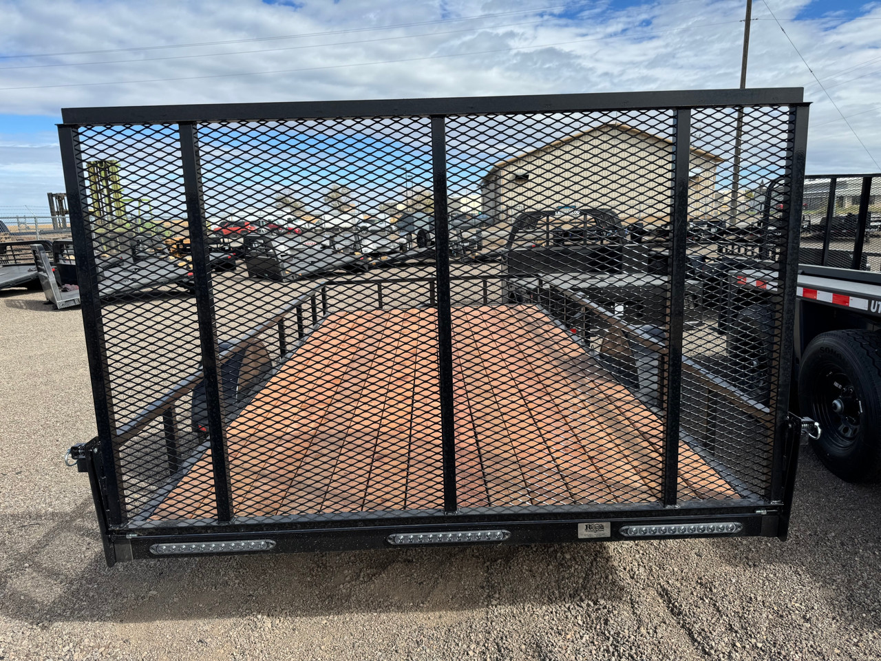 Built Trailers 2026 84"X1' Utility Trailer | Single Axle, Ramp Gate