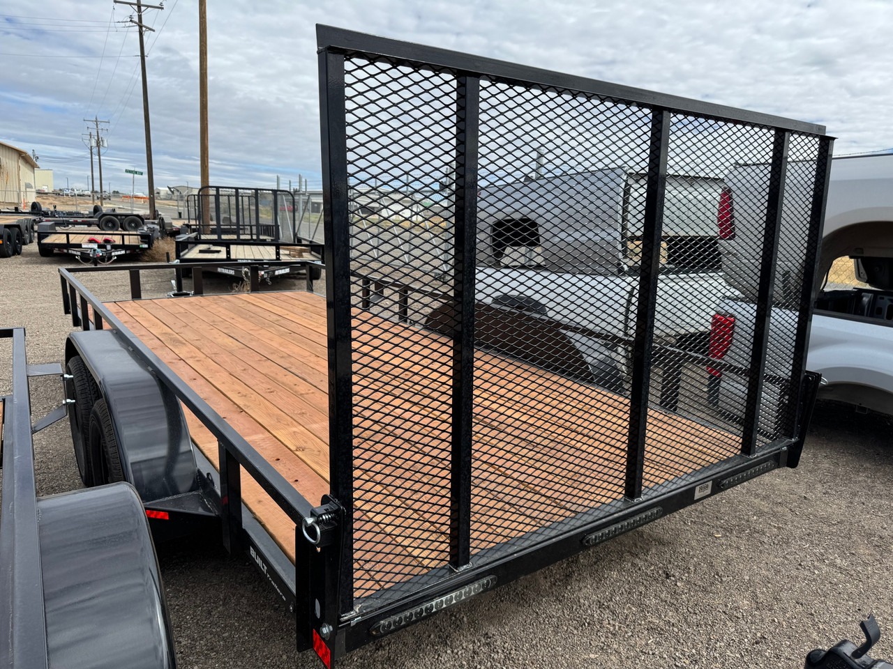Built Trailers 2026 84"X16' Utility Trailer | Tandem Axle, Ramp Gate