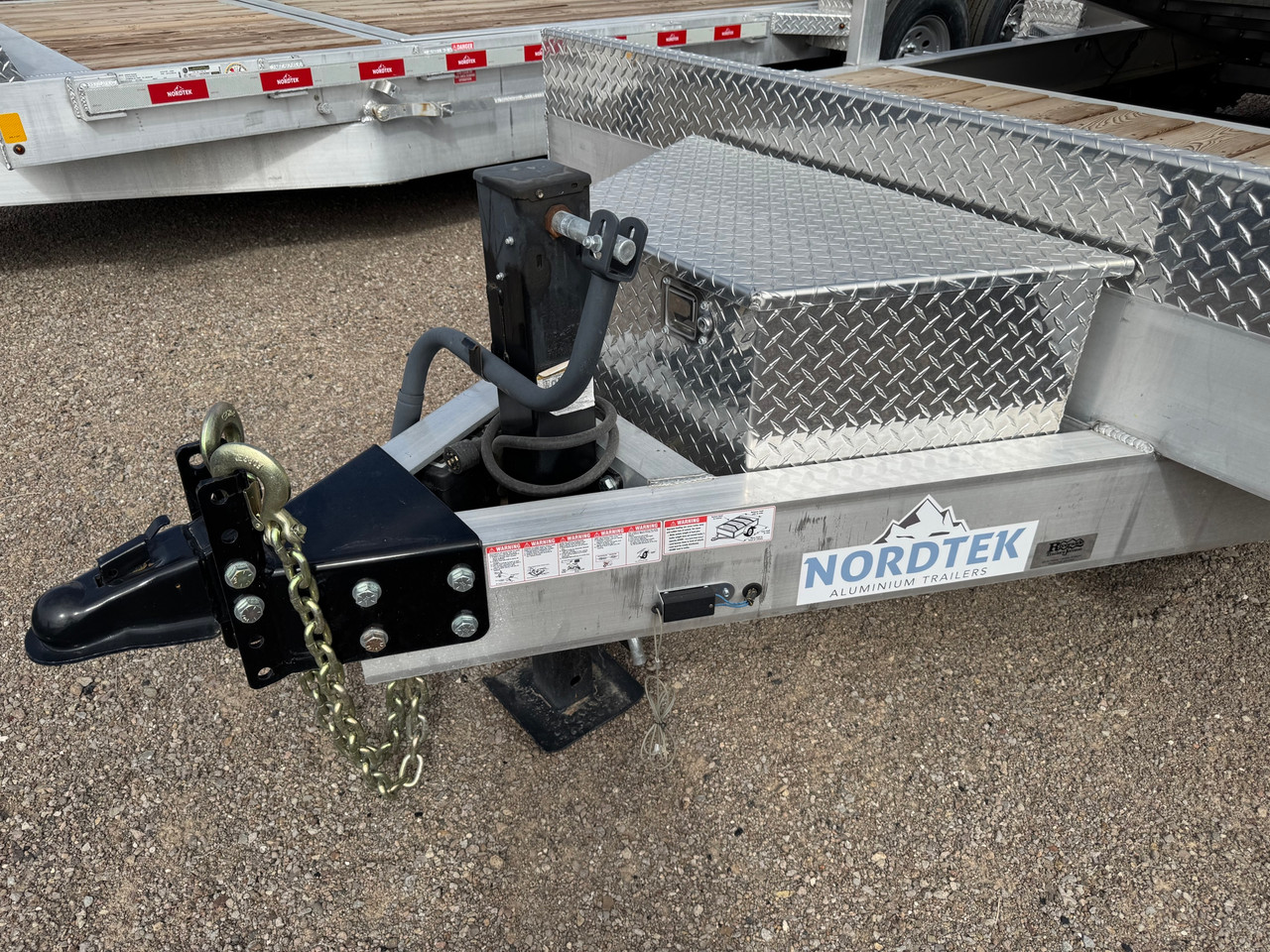 Nordtek Trailers 2025 82"X20' Equipment Tilt Trailer | Tandem Axle 14K