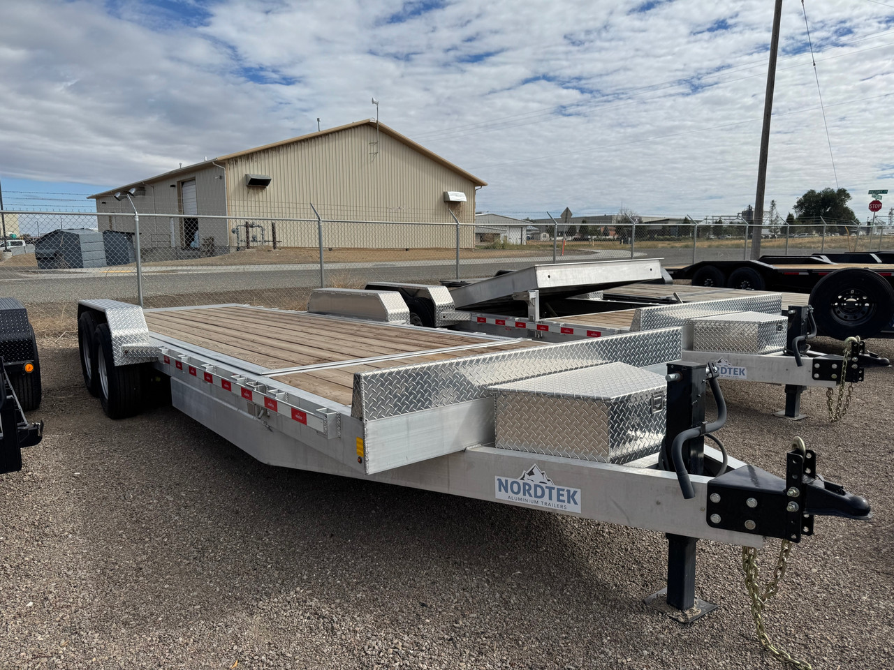 Nordtek Trailers 2025 82"X24' Equipment Tilt Trailer | Tandem Axle 16K, 14 Ply Tires