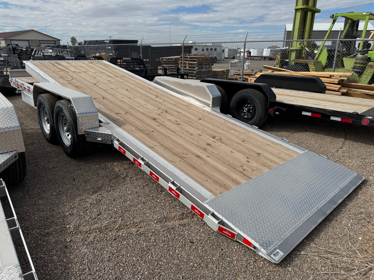 Nordtek Trailers 2025 82"X24' Equipment Tilt Trailer | Tandem Axle 16K, 14 Ply Tires