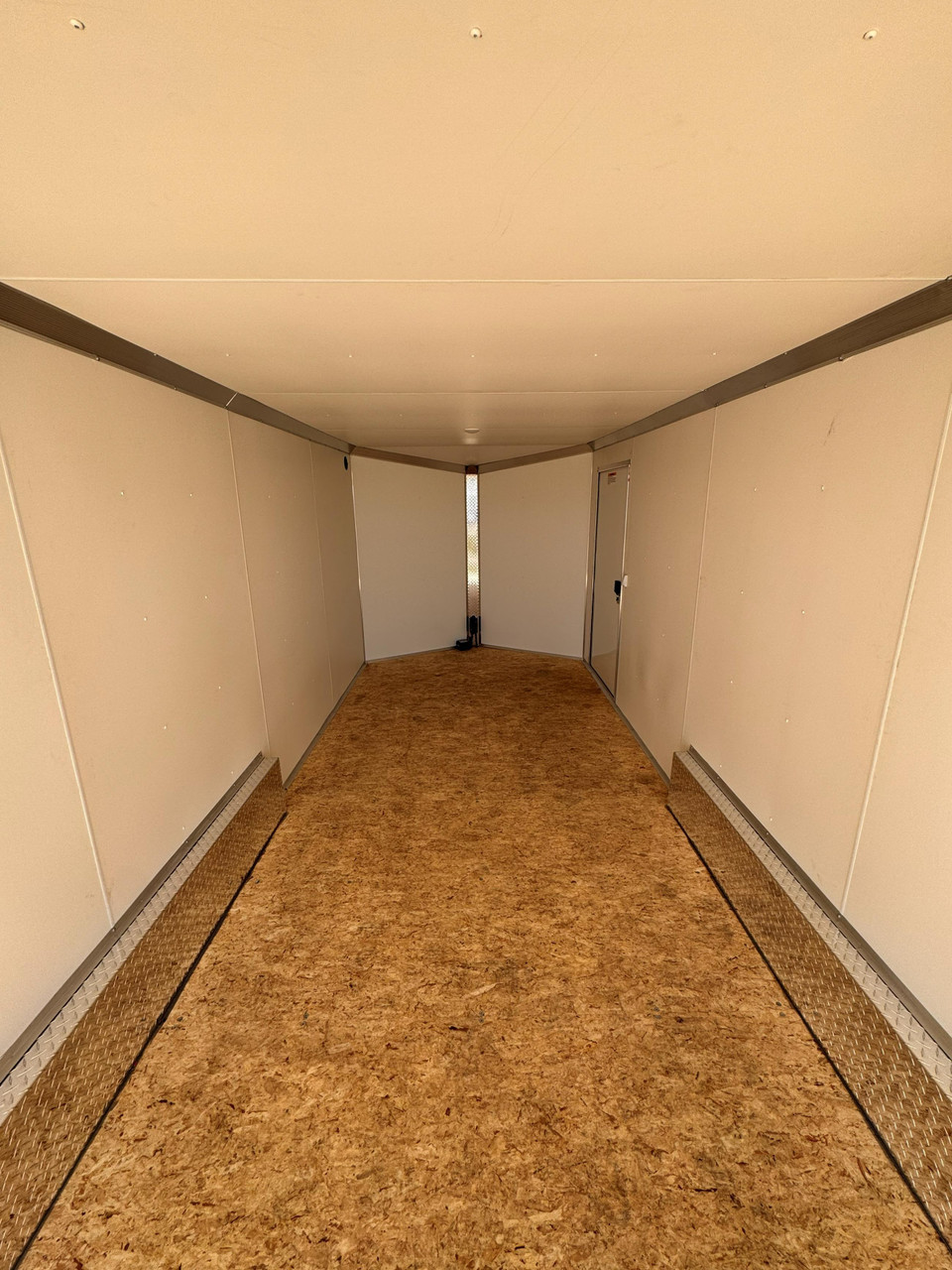 Alcom Trailers 2023 STEALTH 90"X20' V-Nose Cargo Trailer | Tandem Axle Axle 7K, 7' Tall, 12" Extended Tongue, White Wall & Ceiling
