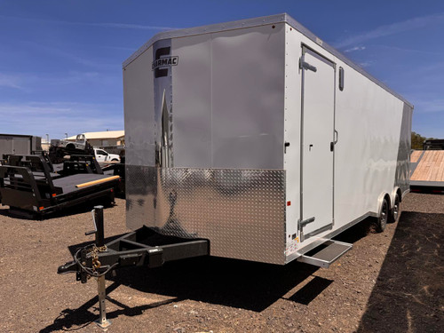 Charmac 2026 Stealth 100"X24' Cargo Trailer | Tandem Axle 5k Overland Package, Spread Axle, Extended Tongue