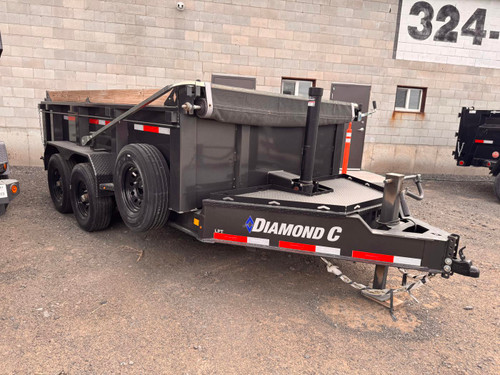 Diamond C 2024 LPT207 82"X12' Telescopic Dump | Tandem Axle 7k 32" Sides