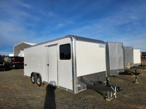 Haulmark 2026 Grizzly 8.5'X20' Contractor Cargo Trailer | Tandem Axle 5k 8' Office, White Walls And Ceiling, Insulated