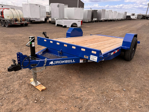 Iron Bull 2026 TSB 81.5"X14' Tilt Trailer | Single Axle 7k Full Deck Gravity Tilt