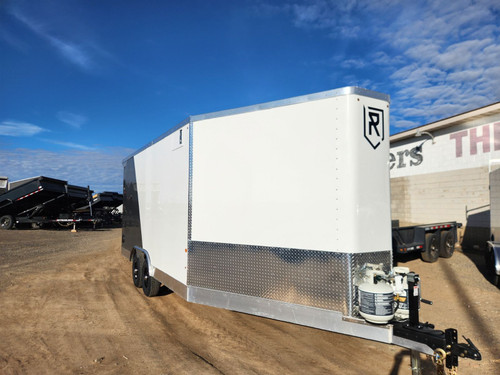 Rover 2026 All Sport 22' Powersport Trailer | Tandem Axle 5k Front/Rear Ramp, Heated, Rubber Diamond Plate Flooring