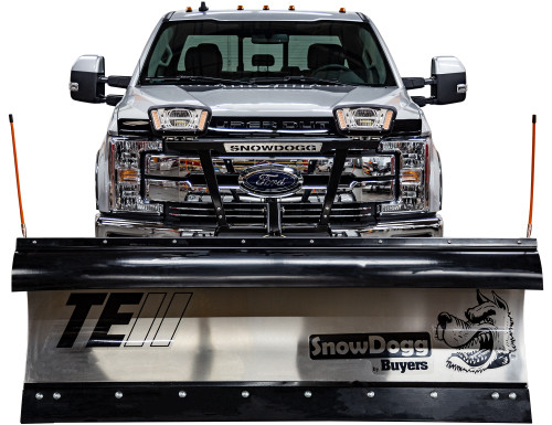 Snowdogg TE75II 90" Commercial Duty Snow Plow | Halogen Lights