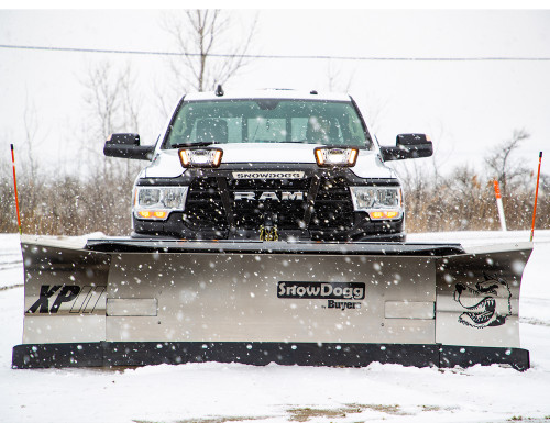 SnowDogg XP810II 96"-120" Expandable Wing Snow Plow with RapidLink | Halogen Lights