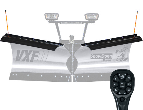 SnowDogg VXFII V-Shaped Snow Plow Kit | Rapid Link, V-Blade